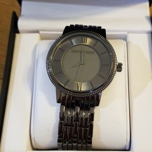 Geoffrey Beene Black Bracelet Watch